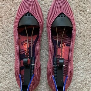 Rothy’s rose doublestitch points size 9.5 excellent condition